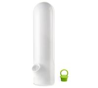 Genérico Herb Keeper Pod, Transparent Fresh Saver, 9.65x2.56in Herb Preserver Container, Glass Storage Vessel, Portable Keeps Greens for Cilantro, Parsley, Kitchen, Pantry