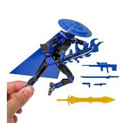 Genérico Hero Figure Set - Movable Joint Action Models, Small Poseable Character Collection Pack, Anime Inspired Display Toys, Playtime Accessory, Figure Fun for Kids Friends Birthday Celebration Use