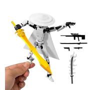 Genérico Hero Figure Set - Movable Joint Action Models, Small Poseable Character Collection Pack, Anime Inspired Display Toys, Playtime Accessory, Figure Fun for Kids Friends Birthday Celebration Use