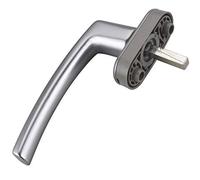 Genérico Herrajes para Ventana Asa for Colgar de Aluminio y Puertas de Madera y Ventanas (Color : Silver, Size : Right)