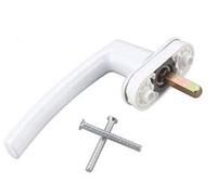 Genérico Herrajes para Ventana Asa for Colgar de Aluminio y Puertas de Madera y Ventanas (Color : White, Size : Right)