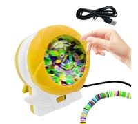 Genérico Herramienta De Cuentas - Pulsera Automática para Joyería Requisitos del Manual del Spinner De Perlas, Accesorios De Perlas Para Hombres Mujeres Adolescentes Adultos Chicas Chico