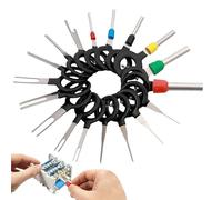 Genérico Herramienta de extracción de terminales, Kit de expulsión de terminales,Juego de Herramientas de liberación de extractores de Pines | Herramienta de extracción de Pines, Kit de Retractor de