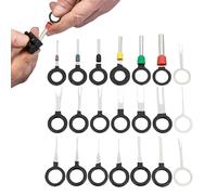 Genérico Herramienta de extracción de terminales, Kit de expulsión de terminales | Kit de Herramientas de extracción de - Herramienta de de Pines, Kit de Retractor de Agujas de 70 Uds. Co