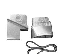 Generico Herramienta de extracción instalador de distribución de aleación de zinc - Kit de herramientas para correas elásticas de metal de 2 piezas | para camión SUV Pickup automático Scooter Vehículo