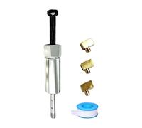 Genérico Herramienta de Limpieza de Engrasadores Kit desatascador boquillas | Adaptadores codo 90 grados 6/8/10M limpiador racores intenso para camión, tractor, excavadora y aguja lubricante