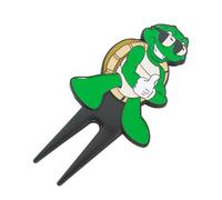 Genérico Herramienta de Reparación de Divots | Horquilla de Golf Portátil en Forma de Tortuga de Metal - Arreglador de Divots,para Hombres y Mujeres Recolector de Césped para Cancha Césped y