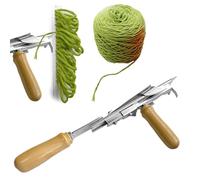 Generico Herramienta de Tufting | Maker Moquetas Manuales - Máquina de Tejer | Dispositivo Creación ATappeti para Tela | Accesorio Soporte Resistente con Línea