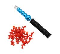 Genérico Herramienta extractora de abolladuras - Eliminación de con de tracción | Herramienta extractora de con 50 lengüetas de extracción de abolladuras para Coche, removedor