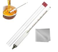 Genérico Herramienta Manual con Escala Baumé y legible para panadería y Uso doméstico | Densímetro específico para de Arce, Instrumento Manual Que Mide la Densidad de Arce