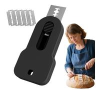 Genérico Herramienta Para Cortar De Pan Con Lame - Cuchilla Artesanal Para Cortar Y Rasgar Pan,Cortador Para Panaderos Con Imán, Suministros De Repostería Para Hogares Y Panaderías