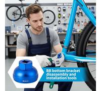 Genérico Herramienta para Retirar Pedalier De Bicicleta - Adaptador de Desmontaje - Extractor De Bielas | Mantenimiento para Bicicleta De Montaña Y Carretera Y Hardware De Bielas