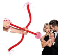 Generico Herzbogen Cosplay - Lustiges und Pfeile Set, Tragbares Kostüm Zubehör | Für Halloween Valentinstag Rollenspiel Party Cosplay Event Kinder Erwachsene Fantasie Spielen Kostüm Accessoire Spaß
