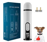 Genérico Heusom Silent Groom Pro Nail Grinder Cordless with LED Light & 3 Speeds for Dog and Cat, Dog & Cat Nail Trimmer, Professional Claw Care Tool, Ultra-Quiet Operation (1Pcs)