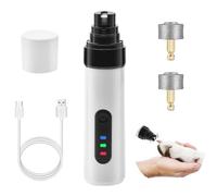 Genérico Heusom Silent Pro Nail Grinder, Heusom Dog Nail Trimmer, Rechargeable USB Charging Pet Nail Grinder, for Dogs and Cats (1 Pcs)