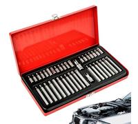 Genérico Hex Socket Set | 40PCS Chrome Vanadium Security Bits
