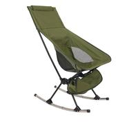 Genérico High Back Outdoor Leisure Rocker, Folding Camping Chair, Breathable Mesh Oxford Cloth Chair, Lightweight Portable Rocking Seat For Lawn, Camping, 89x45cm/35.04x17.72 Inches