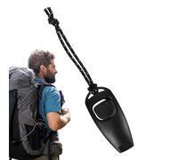 Genérico High Decibel Whistle, Lightweight Survival Tool, 2.87in Loud Waterproof Design, Alerta Device for Outdoor Sports, Self Defense, Training Equipment, Hiking, Camping, Adventure