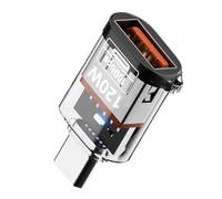 Genérico High Speed Adapter - Plug and Play to A Adapter | Drop-Resistant Converter, Portable to A Converter for Work, Travel Supporting 3.2 High-Speed Transmission, Our to