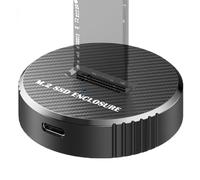 Genérico High Speed Hard Enclosure, 10gbps Plug and Play, 7.4 Inches Docking Station with Cooling, External Drive Case, Storage Enclosure with USB Connectivity, Hard Drive Dock for Desktop and Laptop