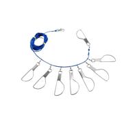 Genérico High-Strength Quick Lock Clip | Stringer Fishing Rustproof | Trout Salmon Stringer Rope Ring Link For , Boat, Dock, Shore, Bank, Stream, Pond, Pier, Beach, River