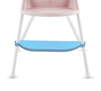 Genérico Highchair Footrest - Adjustable Height with Non Slip Support, Promotes Healthy Sitting for Comfort, Baby Feeding Accessory Home Office Dormitory, Smooth Wooden Finish