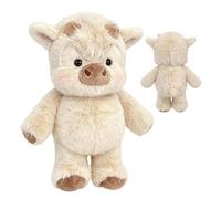 Genérico Highland Cow Stuffed Animals, 60cm Realistic Scottish Cow Plush Toy, Cute Farm Dolls for Stress Relief and Affective Support, Christmas Birthday Presents for Kids and Adults