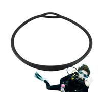 Genérico Highland Silicone Regulator - Silicone 76cm | Diving Octopus Holder Mouthpiece Necklace Regulator Clip Secure Holder | Flexible Durable Gear Accessory For Diving Snorkeling Use