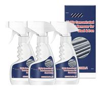 Genérico Highly Concentrated Rust Remover for Steel & Iron, Fast Acting Metal Rust Removal Spray, Heavy Duty Rust Stain Cleaner for Tools, Automotive Parts, Bolts, Chains, Wheels - 120ml