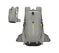 Genérico Hiking Backpack - Waterproof Storage Bag | Lightweight Nylon Ergonomic Travel Bâg | With Reflective Strips, Multi-Compartment Outdoor Camping Bag For Cycling Fishing Laptop