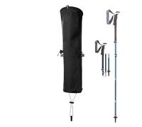 Genérico Hiking Pole Bag, Trekking Stick Holder, Negro, Correa ajustable, Lightweight Water-Resistant Design, Walking Pole Pouch for Camping, Backpacking, Mountain, Outdoor Adventures, multicolor