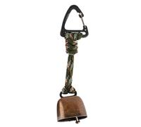 Genérico Hiking Safety Bell - Bear Alert Cowbell with Carabiner, Anti Lost Biking Bell with Adjustable Lanyard | Perfect For Backpacking Camping Mountain Climbing Trekking and Outdoor Exploration