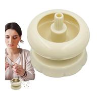 Generico Hilador de cuentas en la vida | Cuenco de cuentas para pulsera de bricolaje: rueda para enhebrar cuentas de forma rápida y eficiente para joyas
