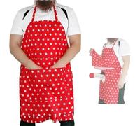 Genérico Hilarious Prank Aprons For Men,Surprise Hiding in the Apron Pocket,Funny Kitchen Aprons for Adult