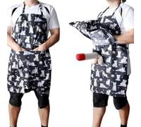 Genérico Hilarious Prank Aprons For Men,Surprise Hiding in the Apron Pocket,Funny Kitchen Aprons for Adult
