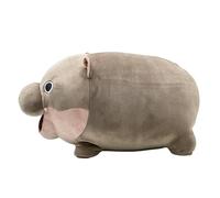 Genérico Hippo Peluche Lindo, Figura de peluche Animales de dibujos animados | Compañero de Sueño Decoración de Habitación Infantil Cumpleaños San Valentín Chico Bebé