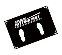 Genérico Hitting Mat, Non Slip Baseball Practice Turf, 90x60cm Size Training Pad with Shock Absorption, Rubber Backing, Batting Equipment with Style, Sports Training for Outdoor Field