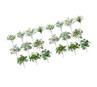Genérico Hojas de Plantas Artificiales realistas para decoración de Porche, follajes de de Calidad, vegetación con Tallos para Mantenimiento de negación Aire Libre