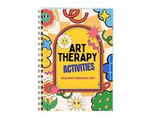 Genérico Hojas de Trabajo de Ejercicios de Terapia de Arte de Salud Mental, Hoja de Asistencia de Trabajo Social, Libro de Ejercicios de Terapia de autoestima