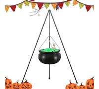 Genérico Holiday Supplies for Haunted House Outdoor Indoor Porch Lawn Entryway Walkway Party Fence | Outdoor Halloween Cauldron - Halloween Witches Cauldron for Yard Decorations |