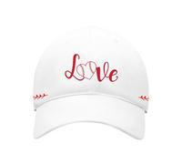 Genérico Hombre Gorra de béisbol Gorras de Hombre Ajustable One-Size Moda Gorro para Beisbol Tenis Golf (White, One Size)