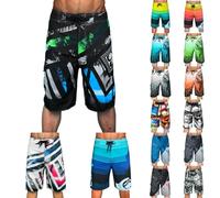 Genérico Hombre Navegar Secado Rápido Bañador, Tallas Grandes Natación Pantalones Cortos Shorts de Playa Bañadores Traje de Baño para Vacaciones Natación