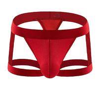 Genérico Hombre Tanga G-String Atractivo con Hueco En La Parte Frontal De Cintura Baja Tangas Suspensorios para Hombre Men's Jockstra Erótica Tanga Masculino Bikini Slip Ropa Interior