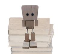 Genérico Hombrecillo De Madera - Muñeco De Madera Movedizo para Coche - Pequeña Escultura Decorativa De Escritorio para Estudiantes, Niños Y Juego,Decoración para Estudiantes Y Adultos