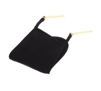 Genérico Hombreras Para Violín Soporte Para Violín Accesorio De Apoyo Para Tocar El Almohadillas Para La Barbilla Mentonera Para Cojín De Barbilla De Algodón Black