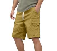 Genérico Hombres Cargo Pantalones Cortos Transpirables de Secado Rápido y Elásticos de Corte Relajado Shorts para Deporte y Tiempo Libre,Utilitarios de Trabajo con Múltiples Bolsillos