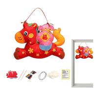 Genérico Home Kit - Theme Craft for Learning Skills | Cute Animal Needlework Collection with Easy Grip Tools & Travel Size Hobby Box for Youth, New Year Events, Birthday Surprises and Play