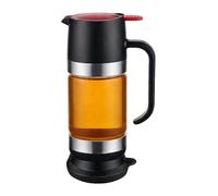 Genérico Honey Dispenser - Breakfast Table, Glass Hone Dispenser, Pancakes & Waffles | Hone Jar for Kitchen & Breakfast Table, for Honey Syrup Sauces Dressing Kitchen Bar Dining Room Catering Picnic