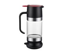 Generico Honey Dispenser - Clear Glass Syrup Pourer | Glass Honey And Syrup Dispenser With Easy Pour Spout, Leakproof Container For Honeys, Sauces, Dressings, Kitchen, Bar, Dining, Picnic