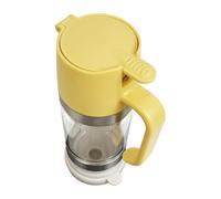 Genérico Honey Dispenser Glasses, No Drip Honeys Jar, Push Type Syrup Container, Holder Stand and Handle, Clear Glass Dispensers for Pouring, Kitchens, Breakfast Bar, Tea Table, 3.94×2.68×7.08 Inches